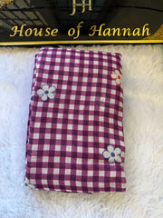 Heritage Grid-Royal Plum
