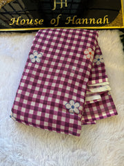Heritage Grid-Royal Plum